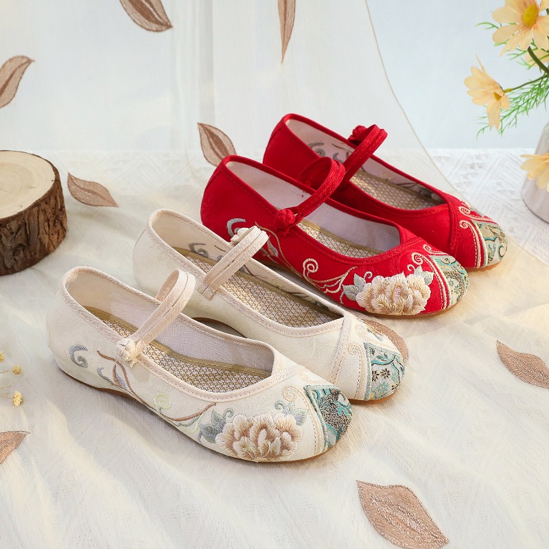 New Ethnic Fashion - Chaussures décontractées pour femmes, mode vintage,