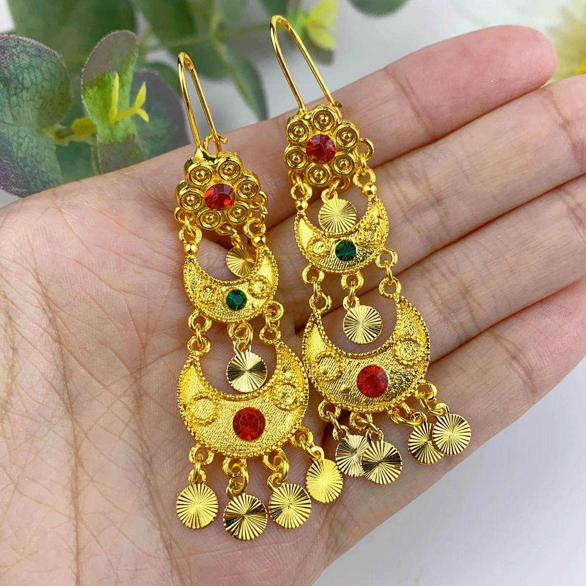 Boucles d'oreilles indiennes p - Ethnic Fashion India avis et prix