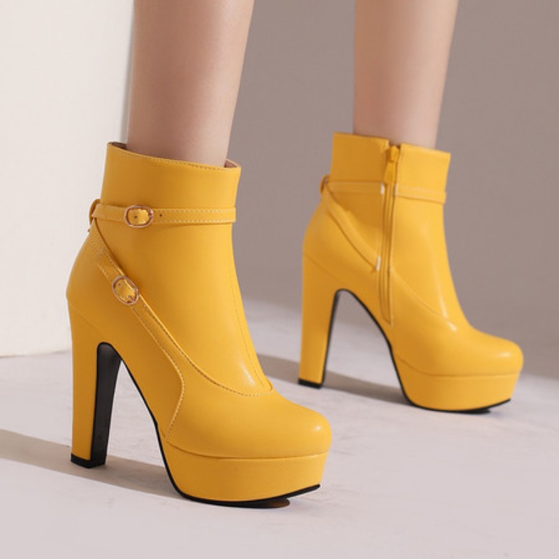 Bottines à plateforme pour fem - Ethnic Fashion Women avis et prix