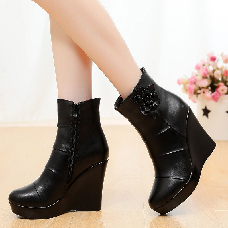 33-41 bottes hautes en peluche - Ethnic Fashion Women avis et prix