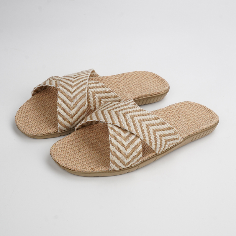 SHAJI – Chaussons d'été en lin - Ethnic Fashion Women avis et prix