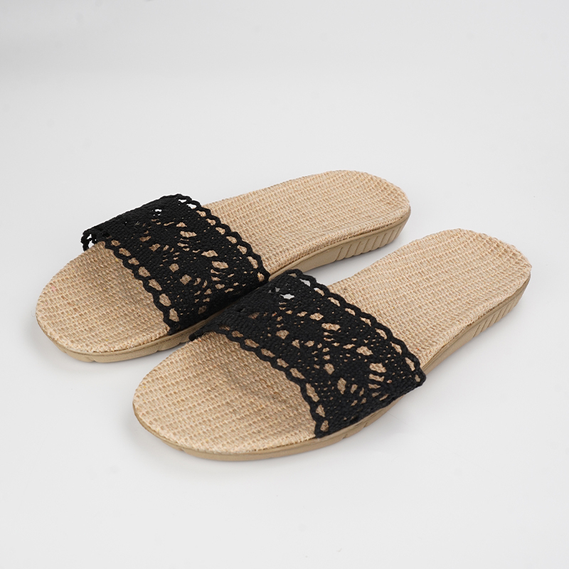 SHAJI – Chaussons d'été en lin - Ethnic Fashion Women avis et prix