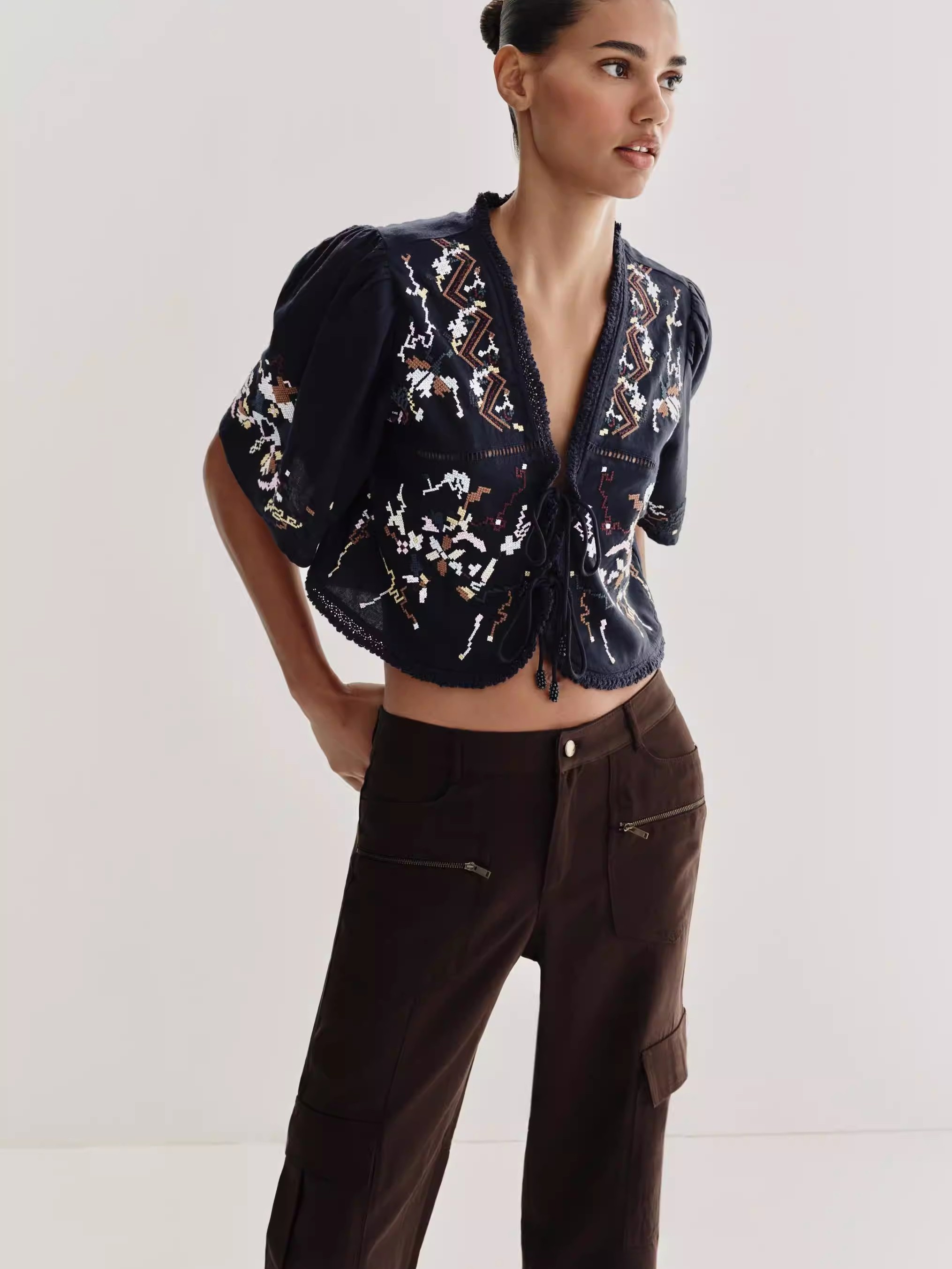 Nouveau haut d'été pour femmes - Ethnic Fashion Design avis et prix