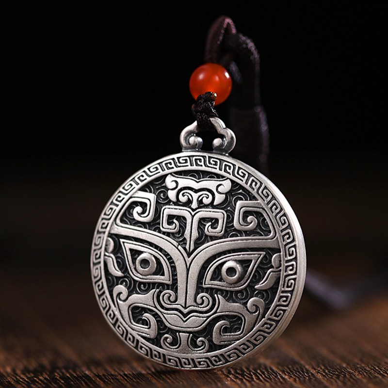 Pendentif en argent S999 BOCAI - Ethnic Fashion Design avis et prix